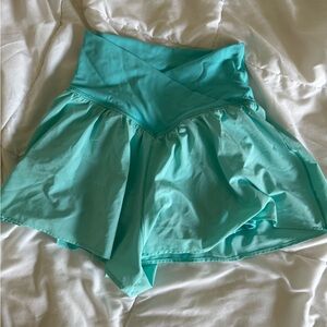 Aerie Turquoise Women Shorts Skorts